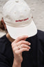 CASQUETTE ÉCRUE BRODÉE "PERFECT MATCH"