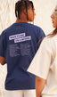 T-SHIRT BLEU MARINE "WAYS TO SAY I'M A 90'S KID"