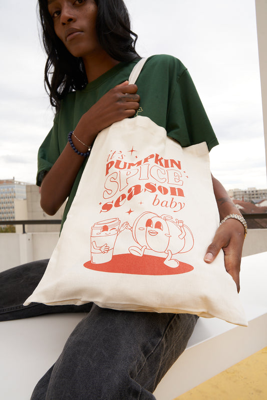 Tote bag "It's Pumpkin Spice Season"