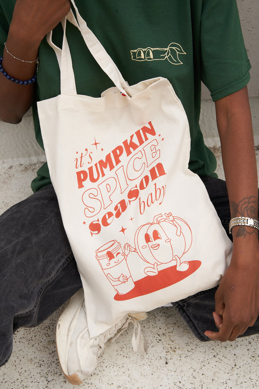 Tote bag "It's Pumpkin Spice Season"