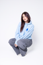 SWEAT BLEU CLAIR "PERFECT MATCH"