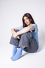 CHAUSSETTES UNISEXES BLEU CLAIR "PERFECT MATCH"