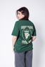 T-SHIRT VERT SAPIN "THE LAST SLICE OF PIZZA"