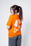 T-SHIRT ORANGE "JE VEUX DU SOLEIL"